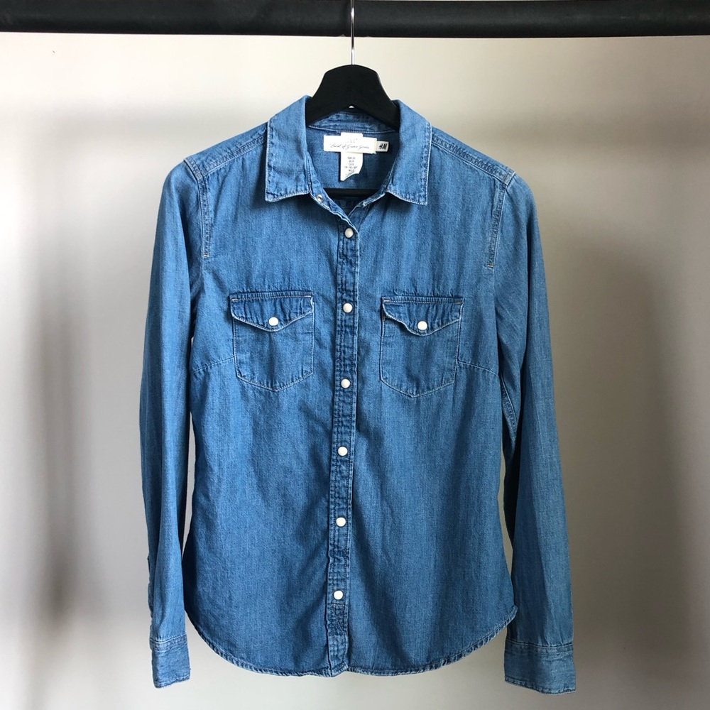 H&M - L. O. G. G. / DENIM TOP
